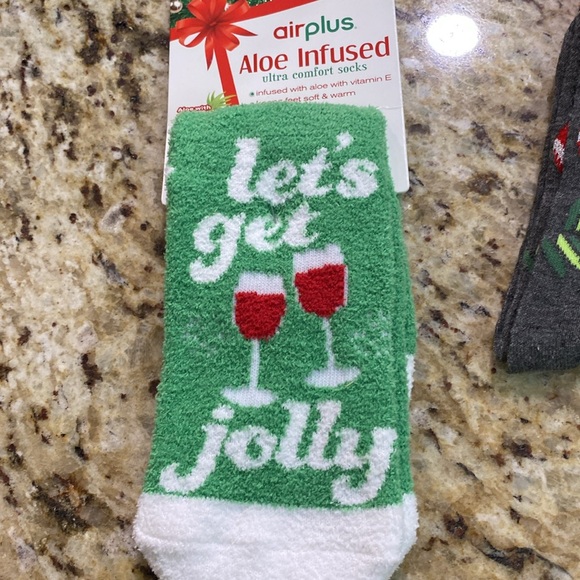NWT 3 Pc Bundle Christmas Funny Socks - Picture 2 of 8